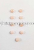 Pink Opal Smooth Round Cabochon